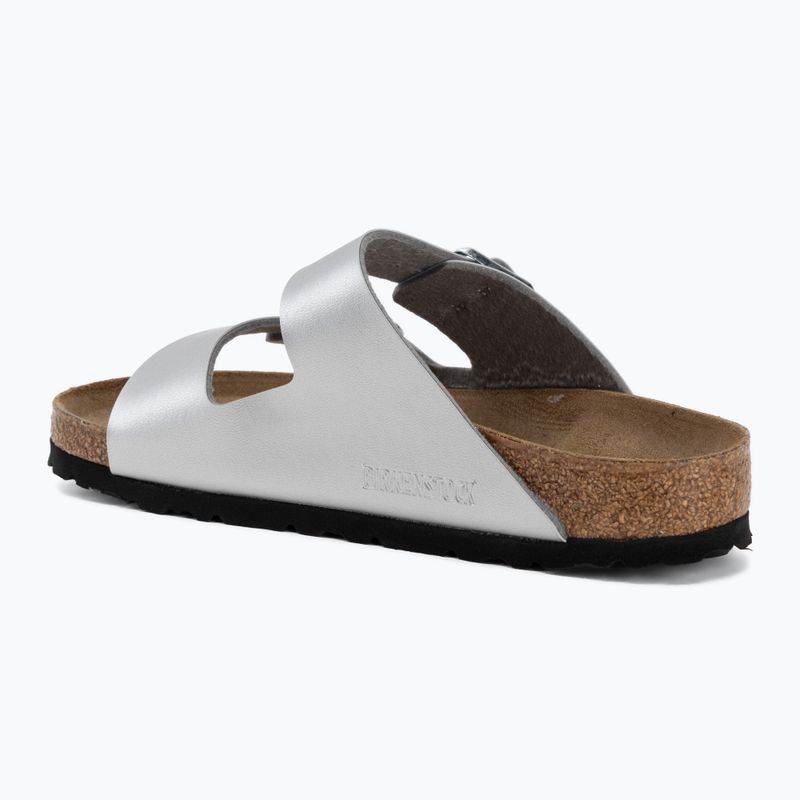 Badelatschen BIRKENSTOCK Arizona Birko-Flor silver 3
