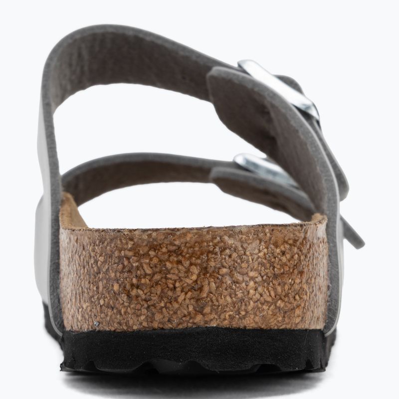 Badelatschen BIRKENSTOCK Arizona Birko-Flor silver 6