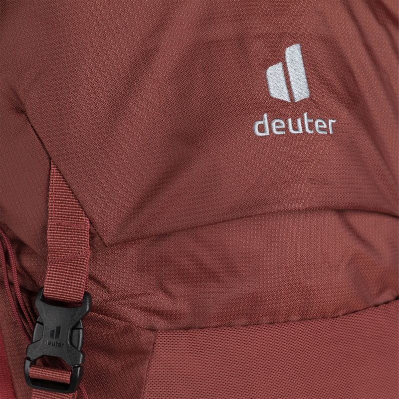 Deuter Futura Air Trek SL 45 + 10 l Trekking-Rucksack rot 3402021 4