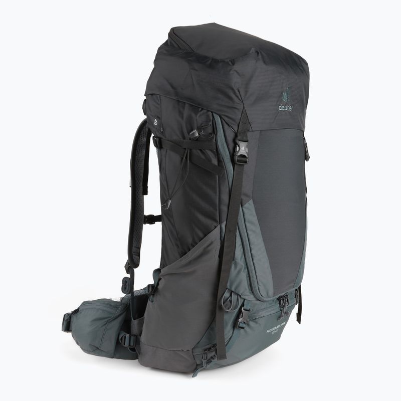 Deuter Futura Air Trek 50 + 10 Trekking-Rucksack schwarz 3402121 2