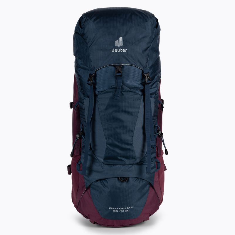 Damen-Trekking-Rucksack Deuter Aircontact Lite SL 35+10 l blau-maroon 3340221