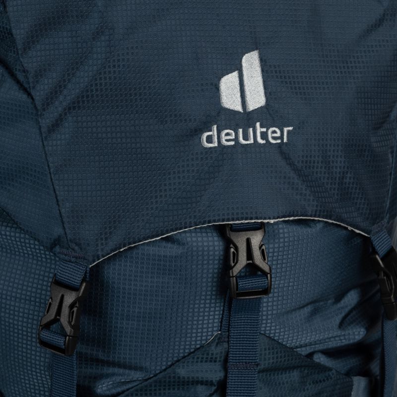 Damen-Trekking-Rucksack Deuter Aircontact Lite SL 35+10 l blau-maroon 3340221 4