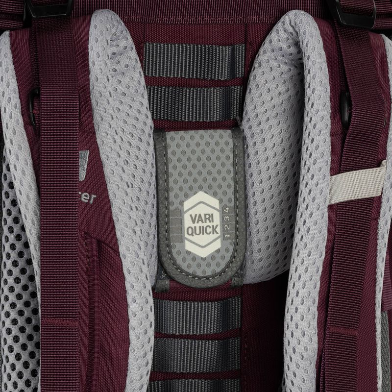 Damen-Trekking-Rucksack Deuter Aircontact Lite SL 35+10 l blau-maroon 3340221 6