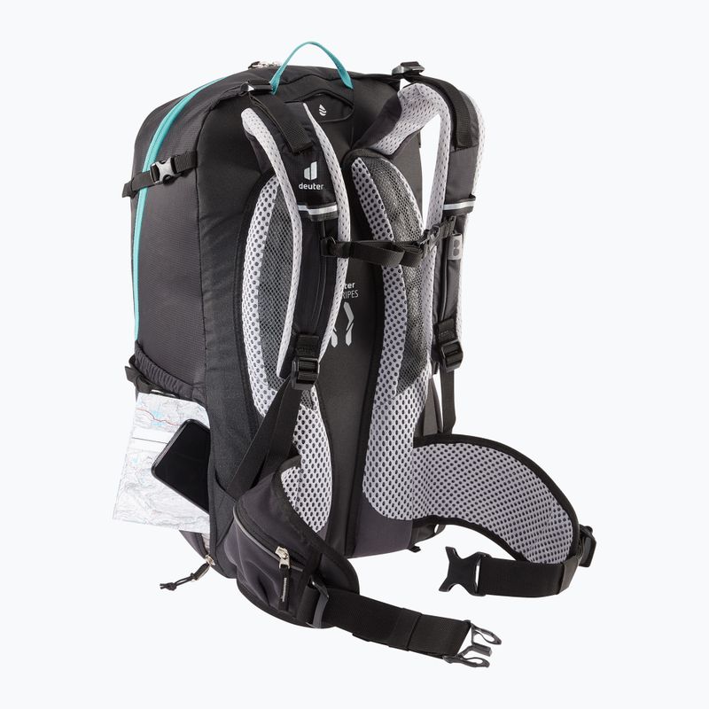 Damen-Radrucksack Deuter Trans Alpine SL 28 l schwarz 320012170000 6