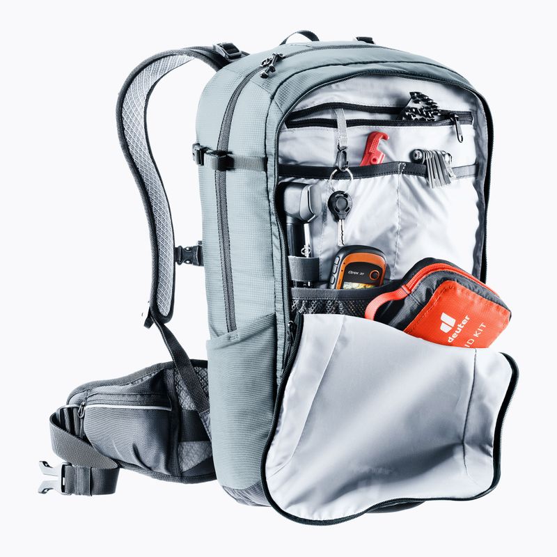 Deuter Flyt 20 l Fahrradrucksack graphit/schwarz 7