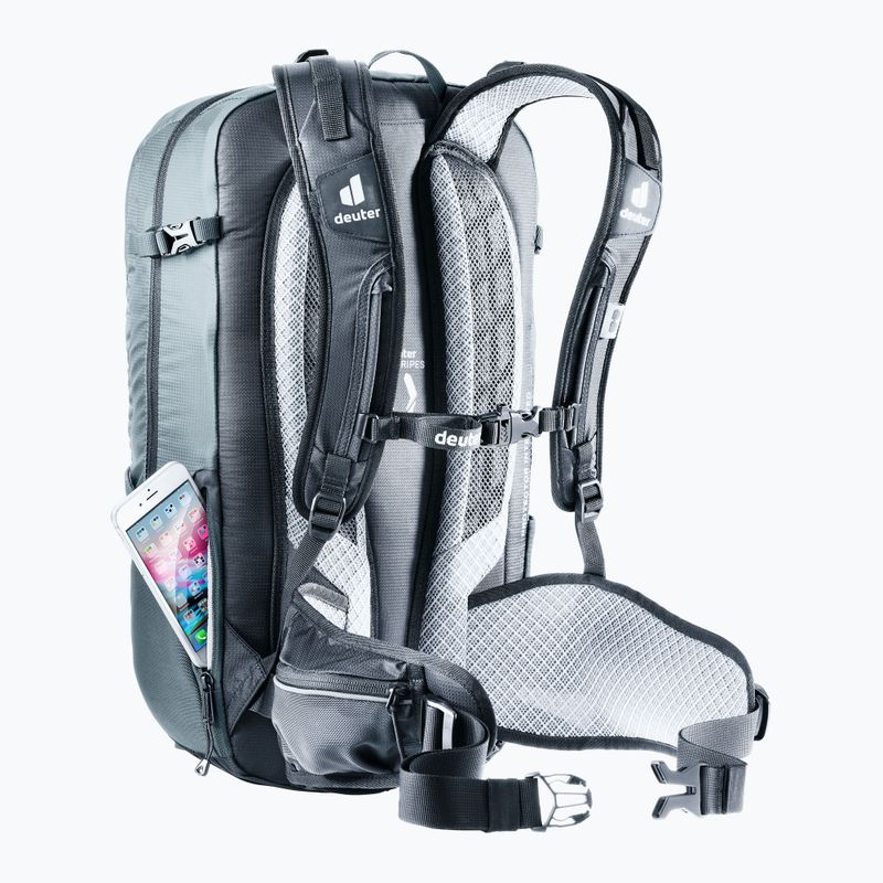 Deuter Flyt 20 l Fahrradrucksack graphit/schwarz 8