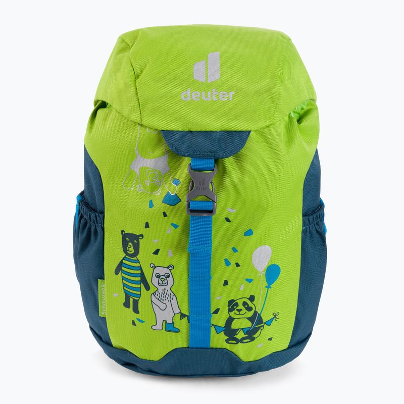 Deuter Schmusebar 8 l Kinder-Wanderrucksack grün/blau 361012123110