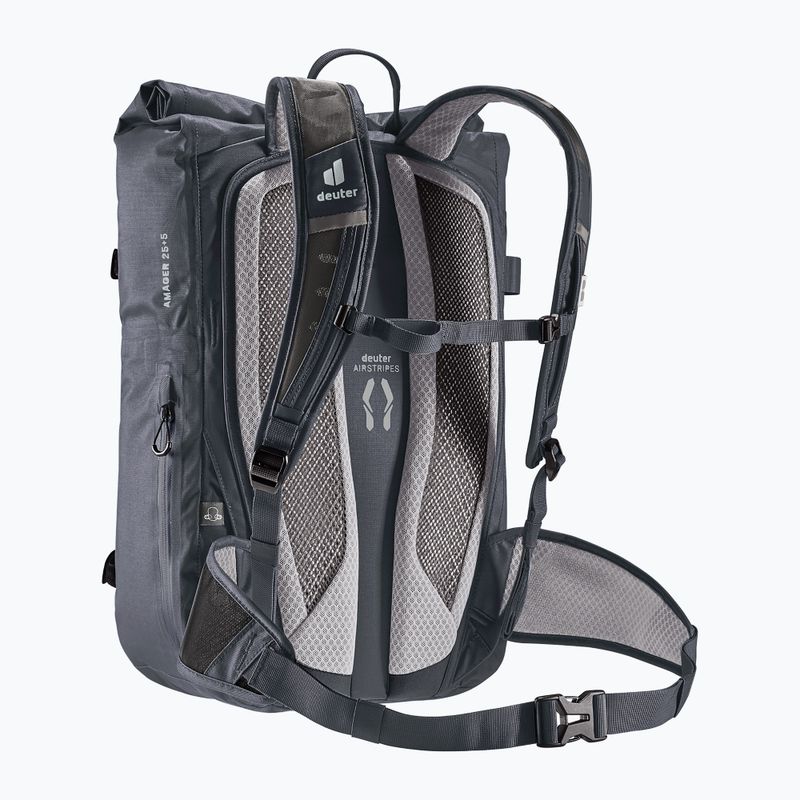 Fahrrad Rucksack deuter Amager 25 + 5 l graphite 7