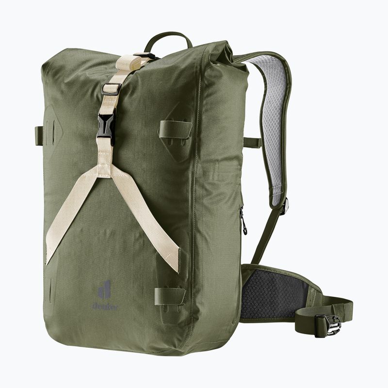 Fahrradrucksack Deuter Amager 25+5 khaki 5