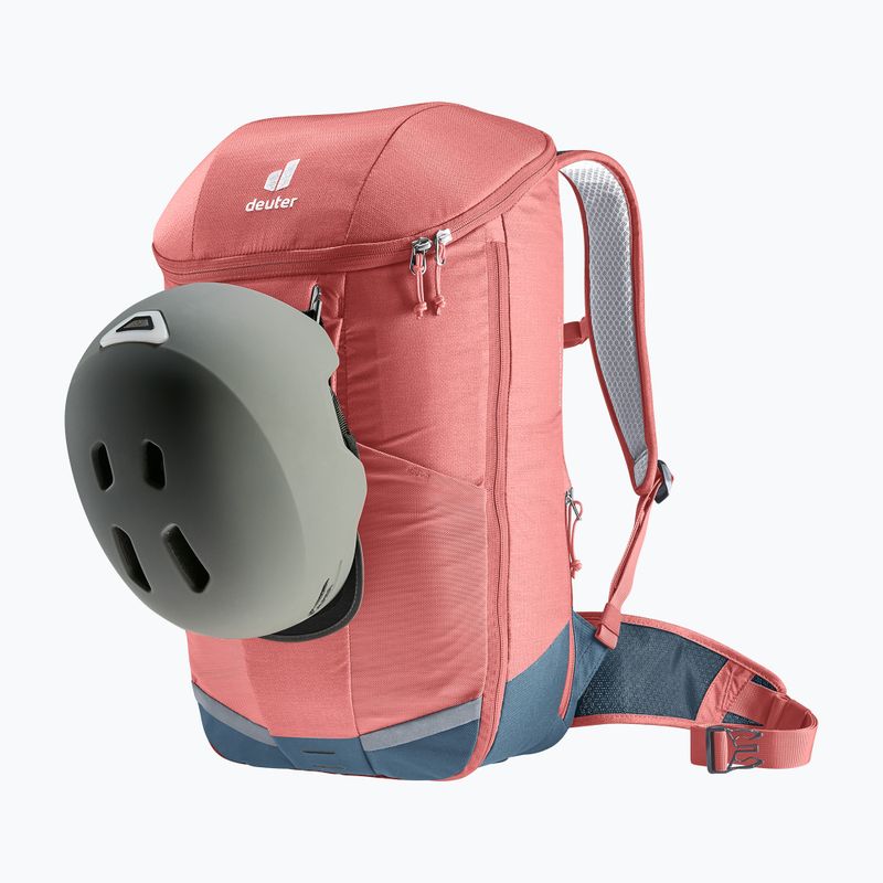 Fahrradrucksack deuter Rotsoord 25+5 l redwood/ink 8