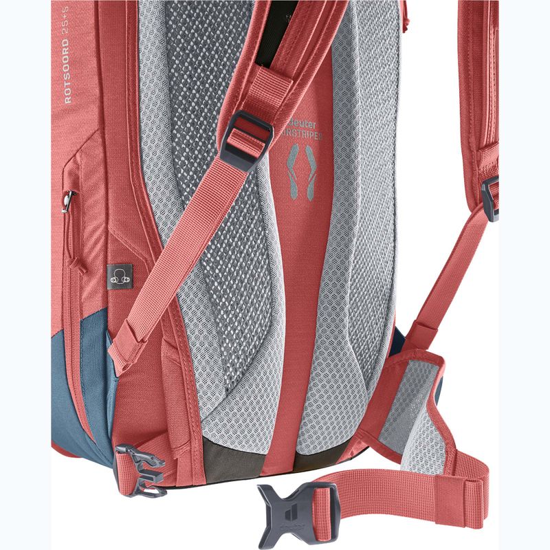 Fahrradrucksack deuter Rotsoord 25+5 l redwood/ink 11