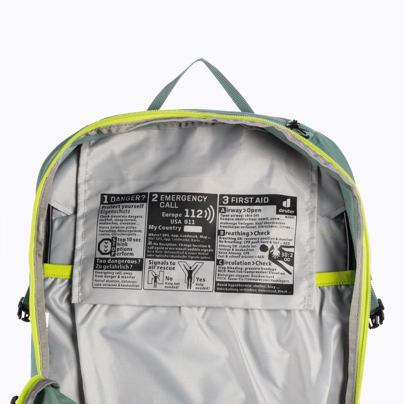 Deuter Speed Lite 25 l Wanderrucksack grün-blau 341042228070 10