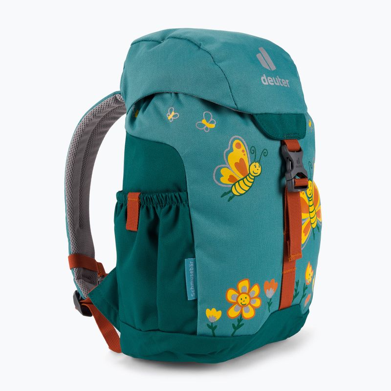 Deuter Schmusebar 8 l Kinder-Wanderrucksack grün 361012132390 2