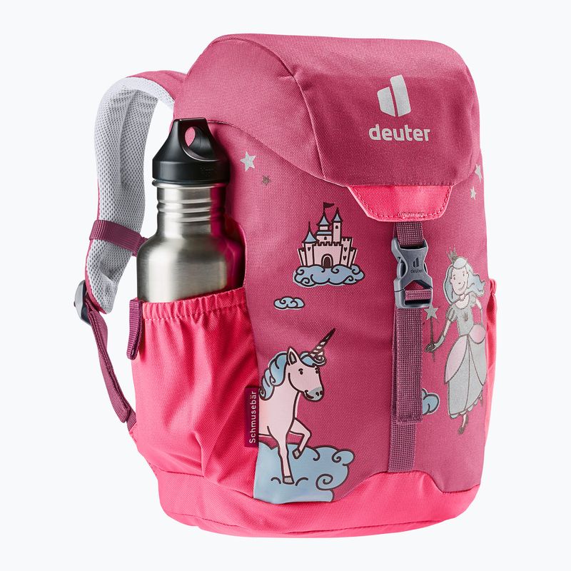 Deuter Schmusebar 8 l Kinder-Wanderrucksack rosa 361012155810 4