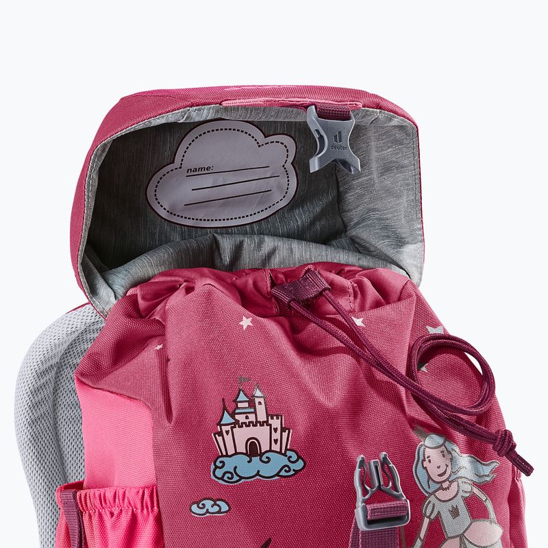 Deuter Schmusebar 8 l Kinder-Wanderrucksack rosa 361012155810 7