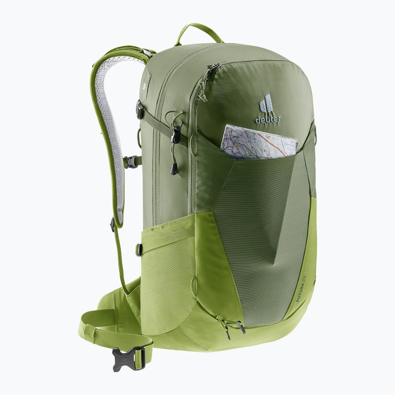 Touristischer Rucksack deuter Futura 23 l khaki/meadow 10