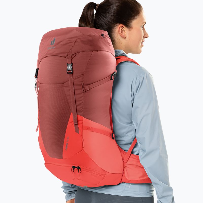 Damen-Wanderrucksack deuter Futura 30 SL rot 34007215589 13