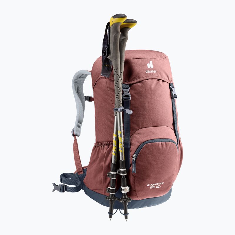 Damen-Wanderrucksack deuter Zugspitze 22 SL 22 l caspia/ink 8