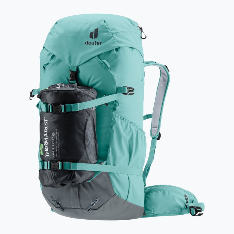 Kletter Rucksack Damen deuter Gravity Expedition 45+12 l SL dustblue/graphite 5