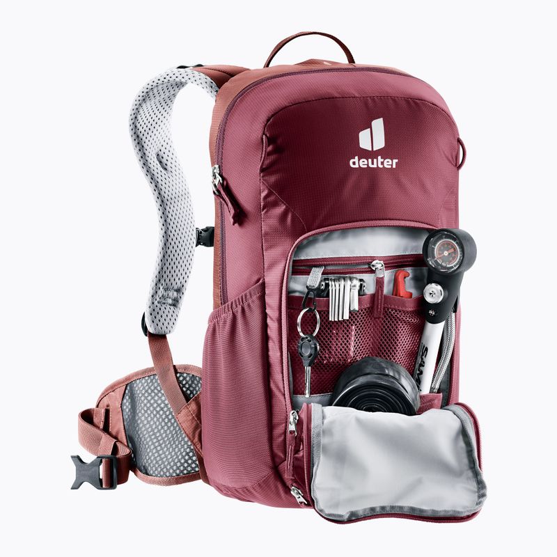 Fahrrad Rucksack Damen deuter Bike I 18 l SL maron/caspia 6