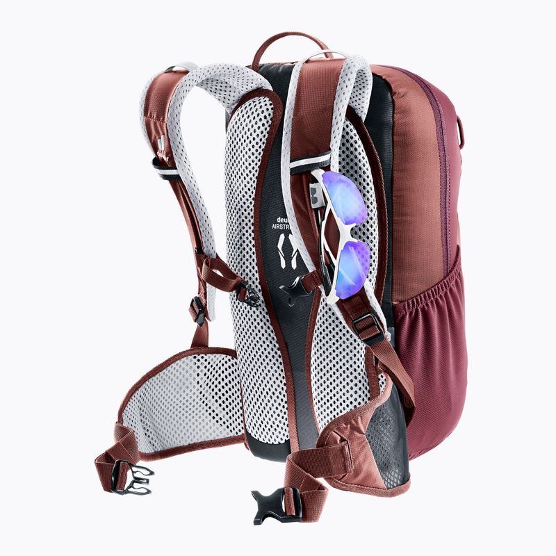 Fahrrad Rucksack Damen deuter Bike I 18 l SL maron/caspia 8