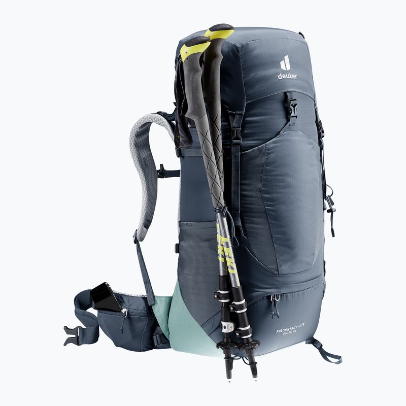 Damen-Trekking-Rucksack deuter Aircontact Lite 35 + 10 SL navy blau 334002332480 7