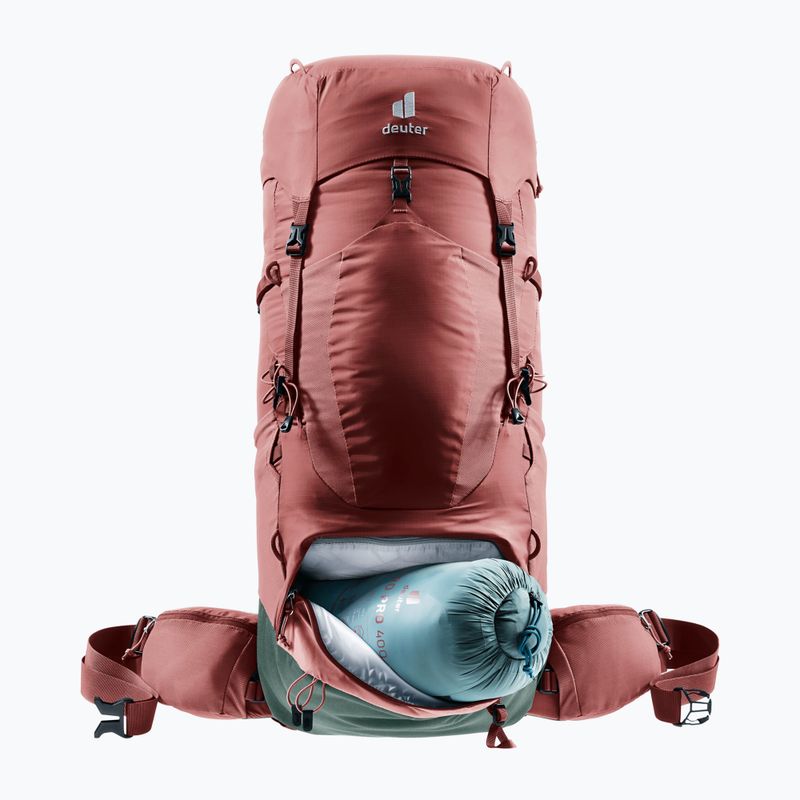 Damen-Trekking-Rucksack deuter Aircontact Lite 45 + 10 SL 55 l 334022352150 caspia/ivy 9
