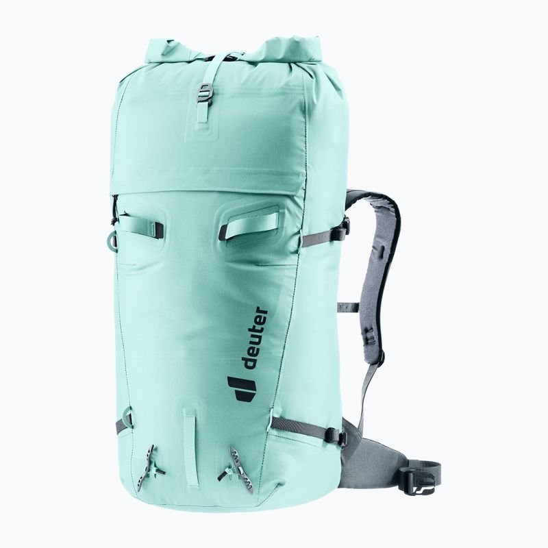 Kletter Rucksack Damen deuter Durascent 42+10 l SL glacier/graphite 2