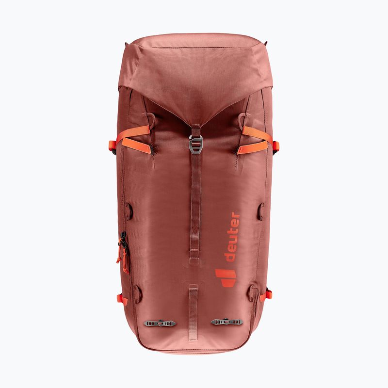 Kletter Rucksack deuter Guide 34+8 l redwood/papaya