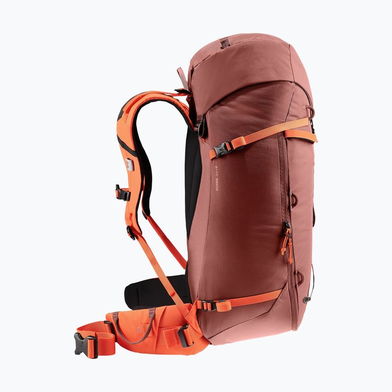 Kletter Rucksack deuter Guide 34+8 l redwood/papaya 3