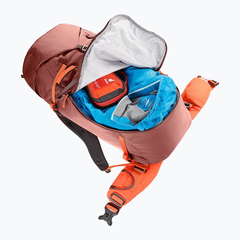 Kletter Rucksack deuter Guide 34+8 l redwood/papaya 7