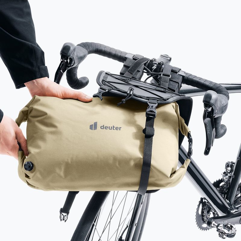 Fahrradtasche für Lenkrad deuter Cabezon HB 14L beige 323123674 6