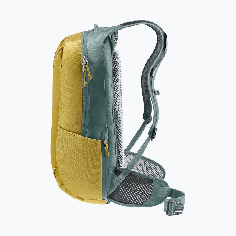 Fahrradrucksack deuter Race 16 tumeric/ivy 5