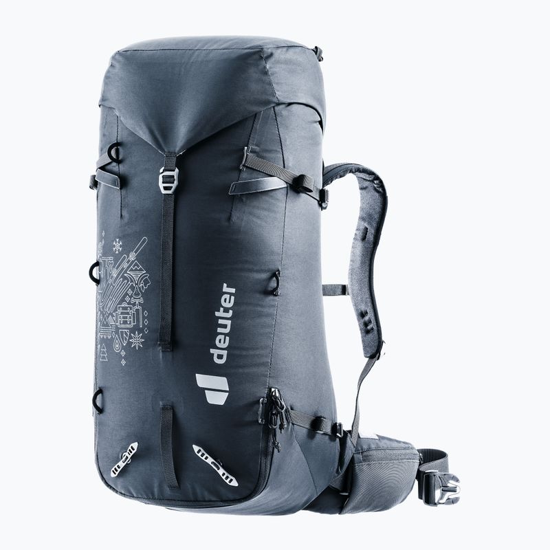 Kletterrucksack deuter Guide 32+8 l schwarz 5