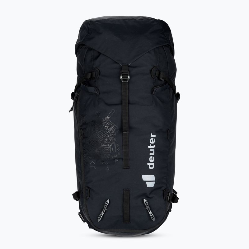 Kletterrucksack deuter Guide 34+8 l schwarz