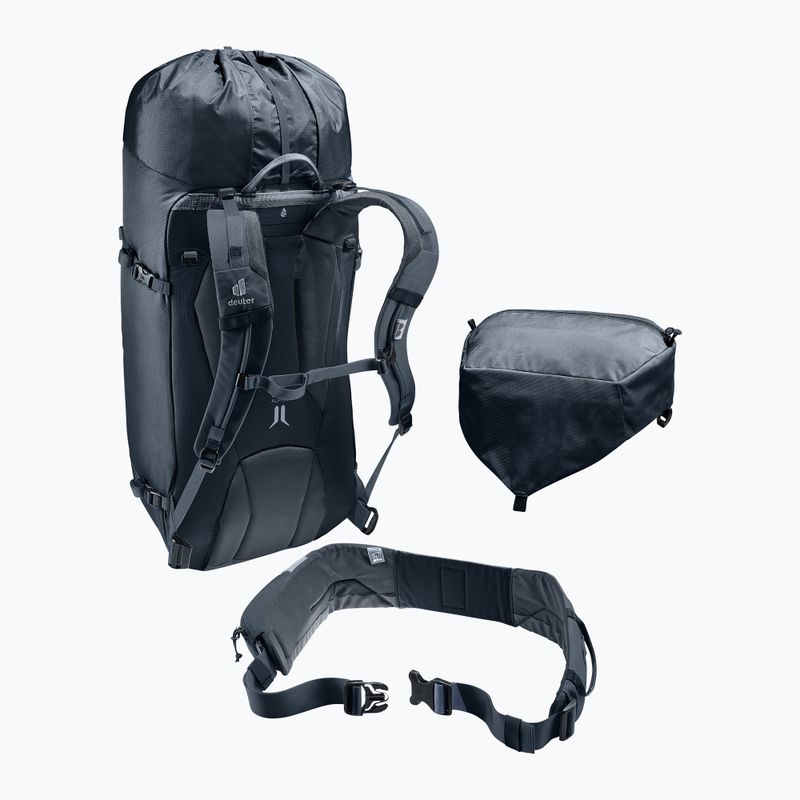 Kletterrucksack deuter Guide 34+8 l schwarz 8