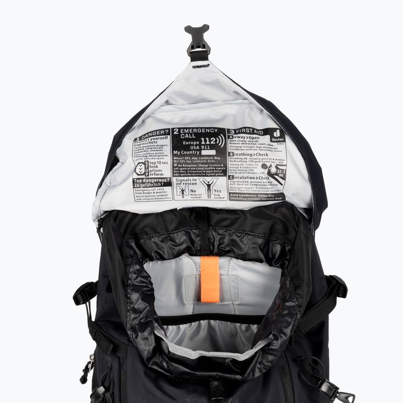 Damen-Trekking-Rucksack deuter Trail 22 l SL schwarz 344142371250 4