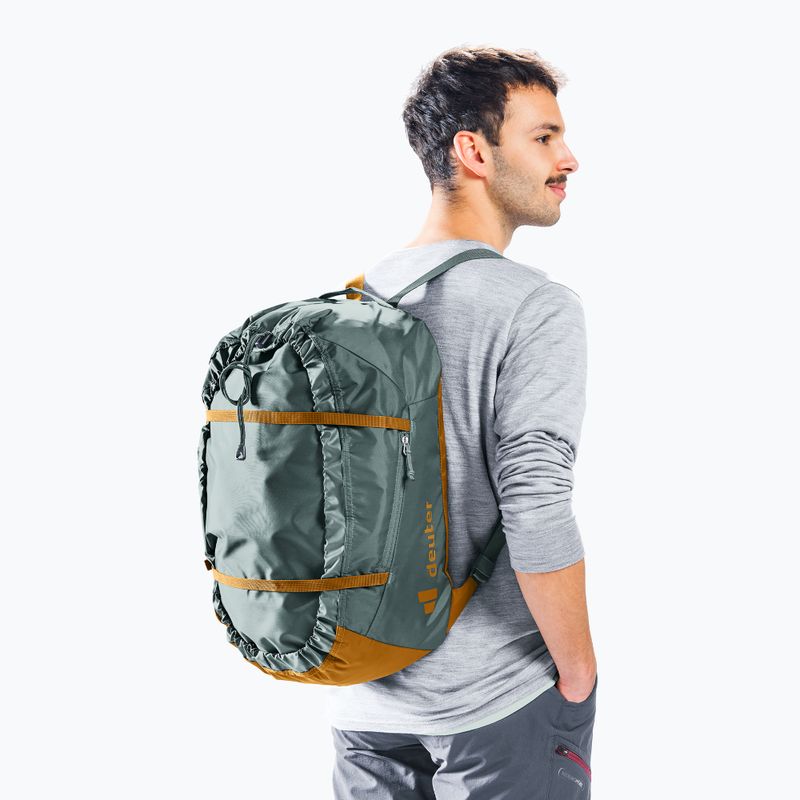 Deuter Gravity Seiltasche teal/zimt 2