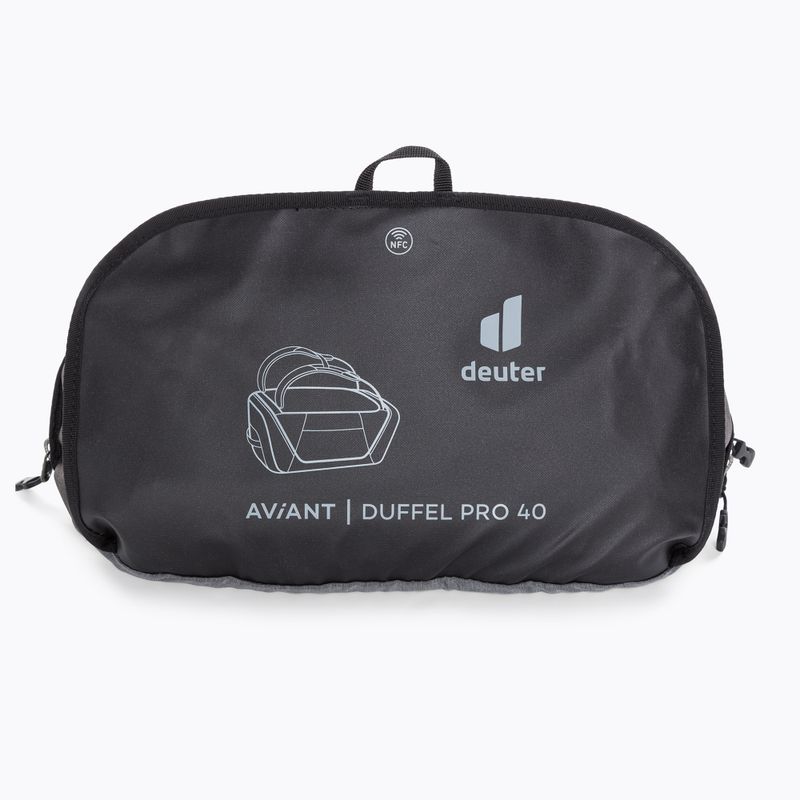Deuter Wandertasche Aviant Duffel 40 l schwarz 6