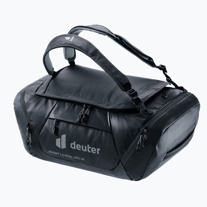 Deuter Wandertasche Aviant Duffel 40 l schwarz 7