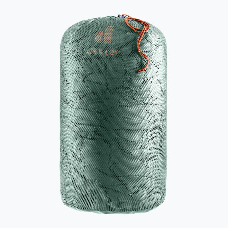 Deuter Exosphere +4° Salbei/Paprika Schlafsack 7