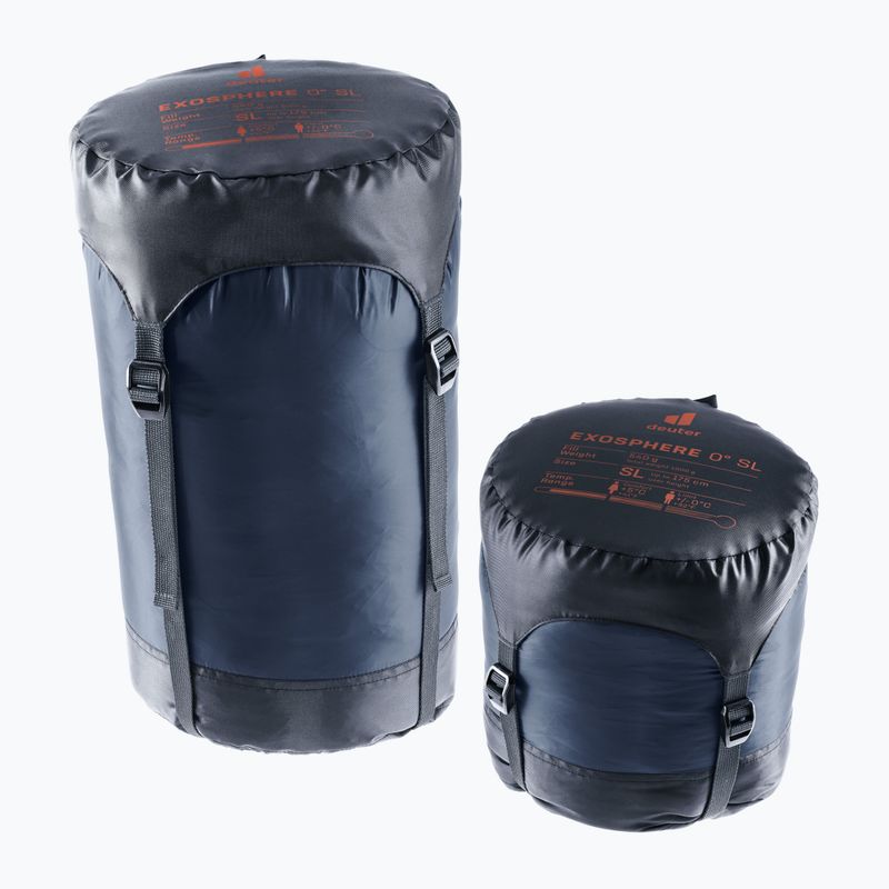 Deuter Schlafsack Exosphere 0° SL ink/redwood 7