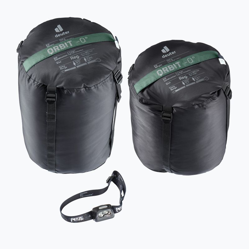 Deuter Schlafsack Orbit 0° efeu/rosa 6