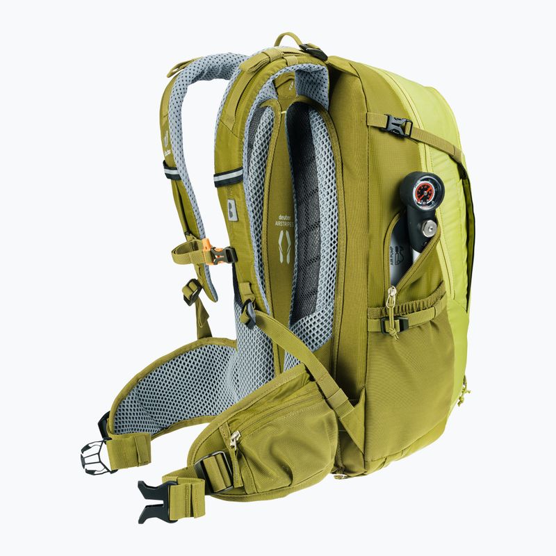 Fahrrad Rucksack deuter Trans Alpine 24 l sprout/cactus 12