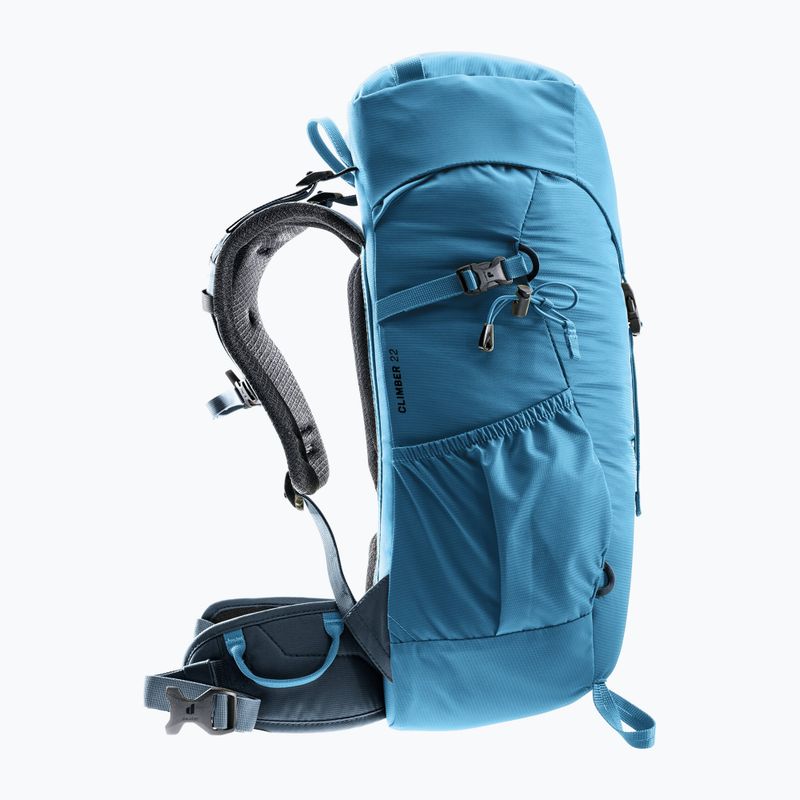 Touristischer Rucksack Kinder deuter Climber 22 l wave/ink 6