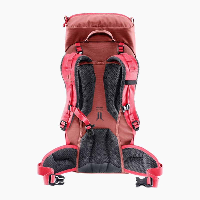 Touristischer Rucksack Kinder deuter Climber 22 l redwood/hibiscus 3