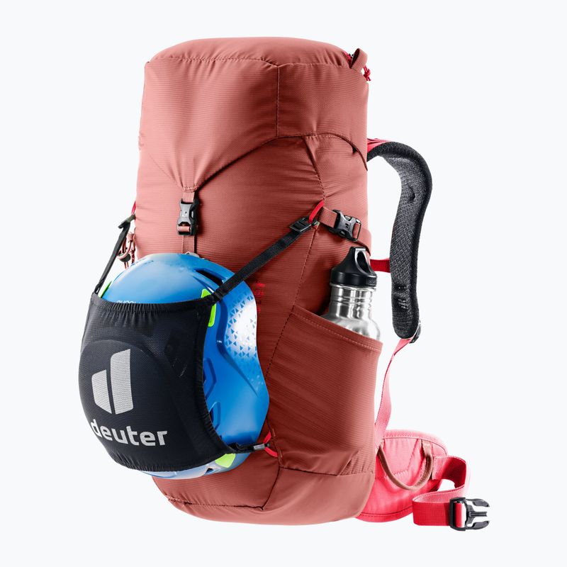 Touristischer Rucksack Kinder deuter Climber 22 l redwood/hibiscus 7