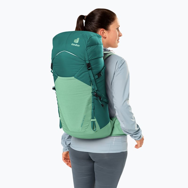 Damen-Wanderrucksack deuter Speed Lite 28 l SL seagreen/spearmint 11