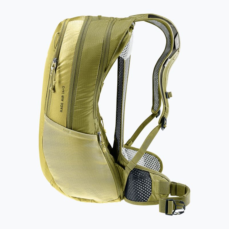 Fahrrad Rucksack deuter Race Air 14 + 3 l linden/cactus 8
