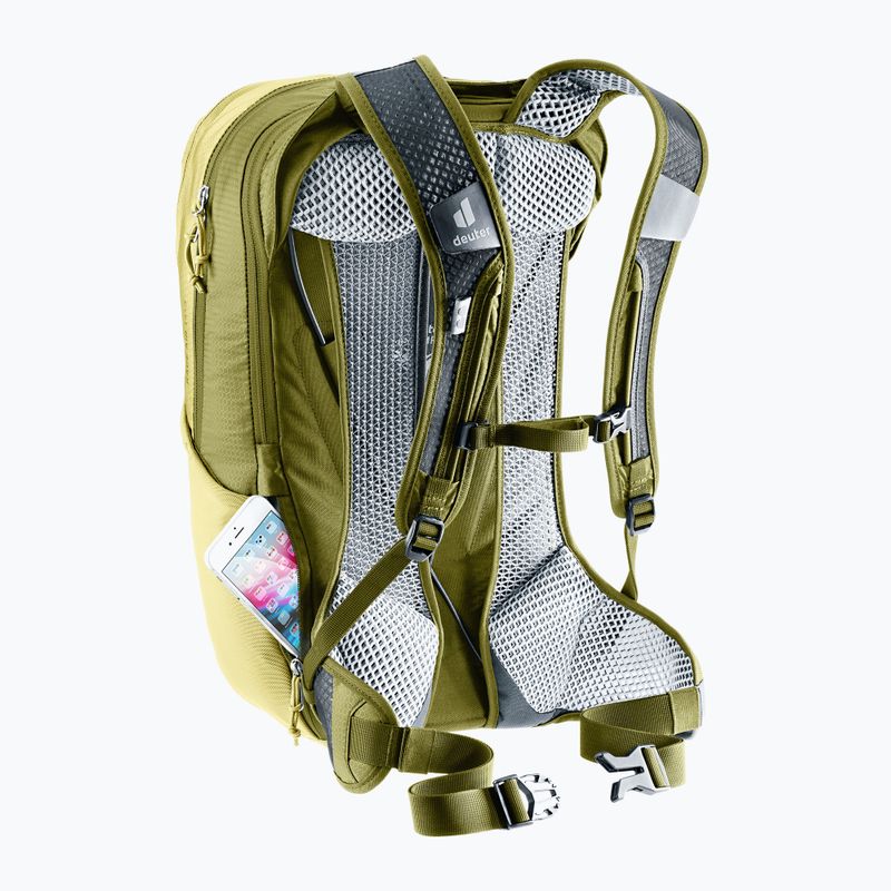 Fahrrad Rucksack deuter Race Air 14 + 3 l linden/cactus 12